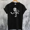 Skeleton Hockey Lovers Halloween T-Shirt