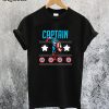 Captain in Christmas T-Shirt