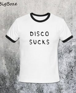 Disco Sucks Ringer T-Shirt