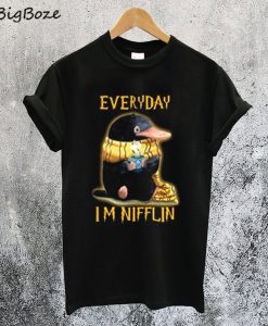 Fantastic Beasts Niffler Everyday I’m Nifflin T-Shirt