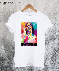 Cardi B Color Mode T-Shirt