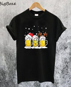Santa Beer Christmas T-Shirt