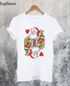 Santa Of Hearts T-Shirt
