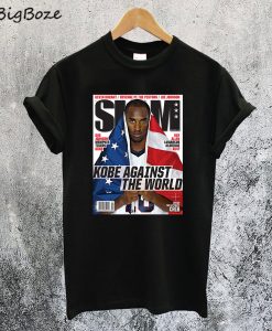 Kobe Bryan Against The World Slam Cover T-Shirt