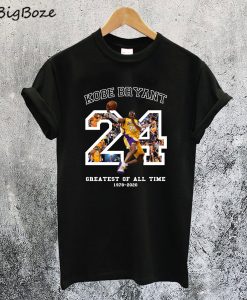 Kobe Bryant Greatest Of All Time T-Shirt