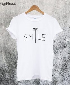 Smile Palm Tree T-Shirt