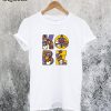 Kobe Bryant Tribute Typography T-Shirt