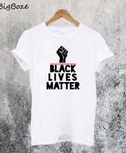 Rise Hand Black Lives Matter T-Shirt