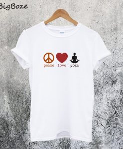 Peace Love Yoga T-Shirt