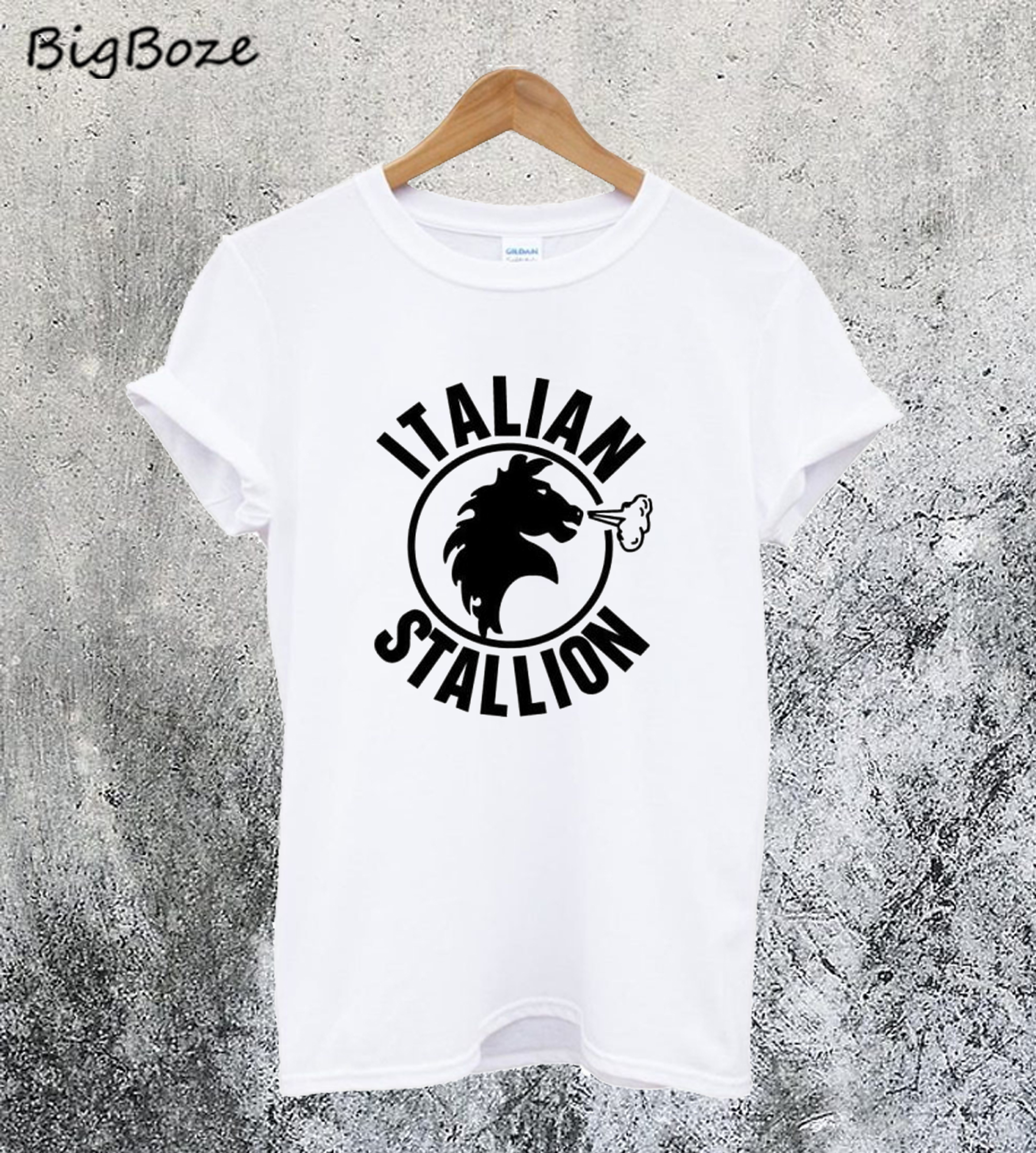 Italian Stallion T-Shirt - Italian Stallion T-Shirt bigboze.com