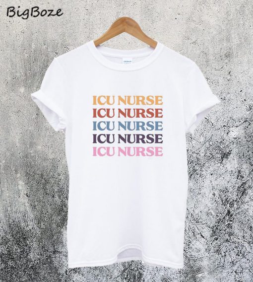 Vintage ICU Nurse T-Shirt