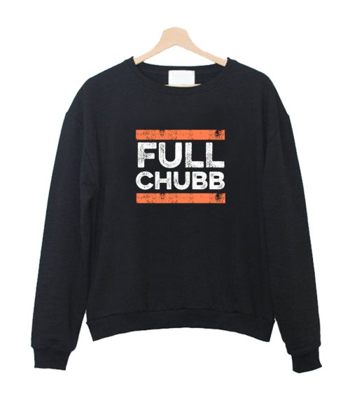 Full Chubb Cleveland Browns Nick Chubb Distressed Sweatshirt