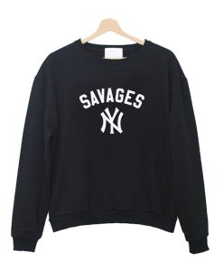 NEW YORK SAVAGES NY (White) Crewneck Sweatshirt