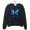 Life is Strange Blue Butterfly Crewneck Sweatshirt