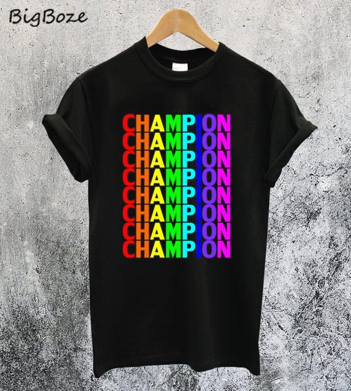 Champion Rainbow T-Shirt