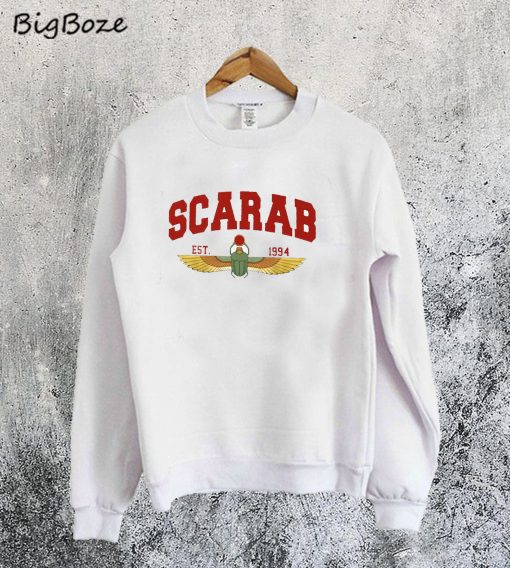 Scarlet Scarab Moon Sweatshirt
