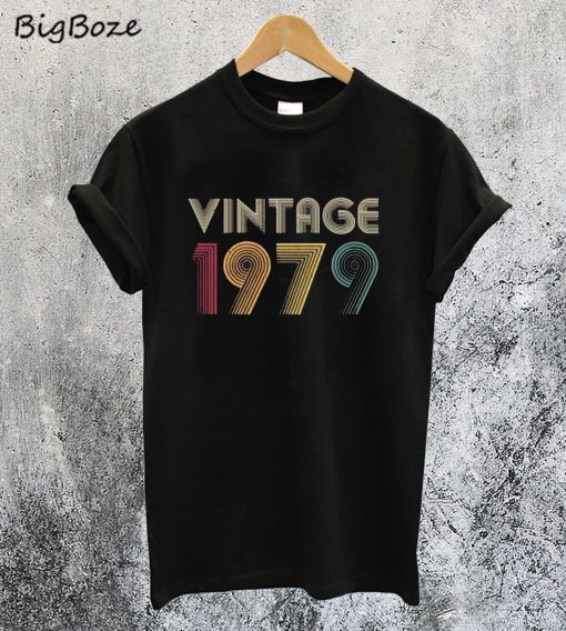 40th Birthday Gift Vintage 1979 T-Shirt