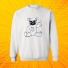 FCUK Rude Bear With Mask Sweatshirt