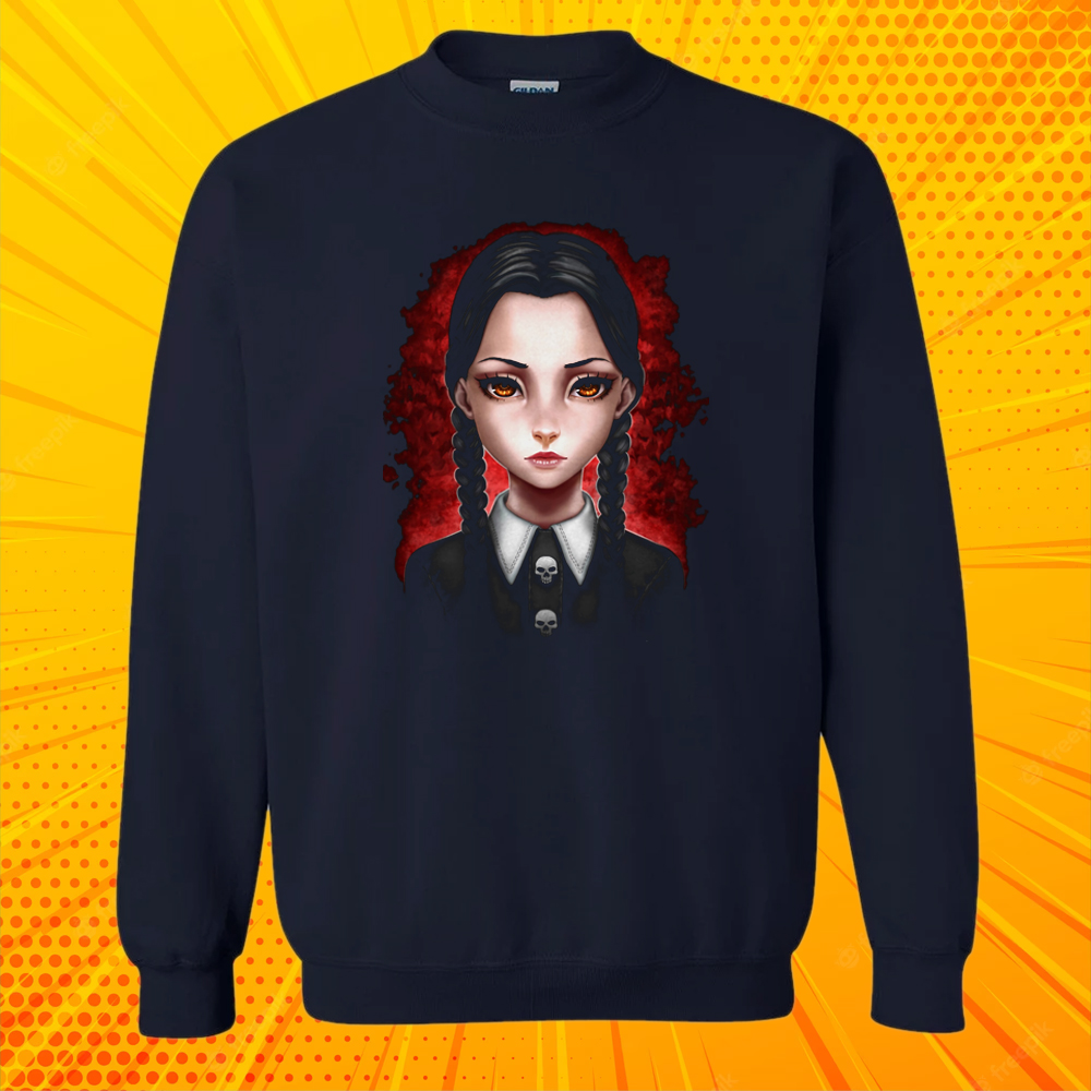 WEDNESDAY ADDAMS 2 Sweatshirt – bigboze.com