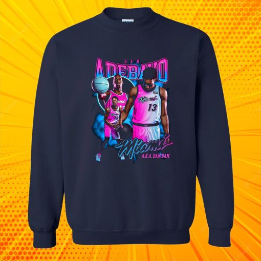 Bam Adebayo Miami Heat Sweatshirt