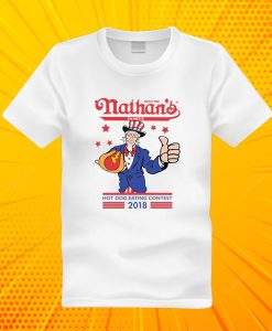 Nathan's Famous Hot Dog Eating Contest Joey Chestnut T Shirt