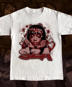 SZA Retro Graffiti T Shirt